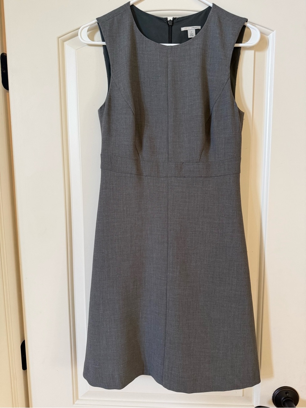Halogen Gray Sheath Dress- petite